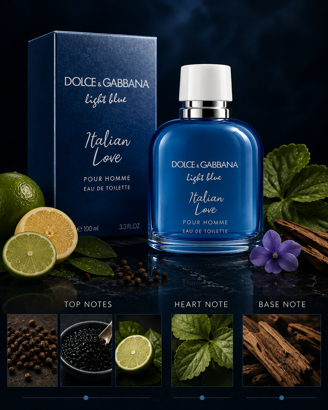 Dolce & Gabbana Light Blue Italian Love EDT 100ML