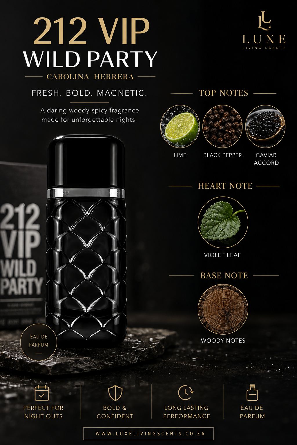 212 VIP Wild Party Limited Edition EDT 100ML