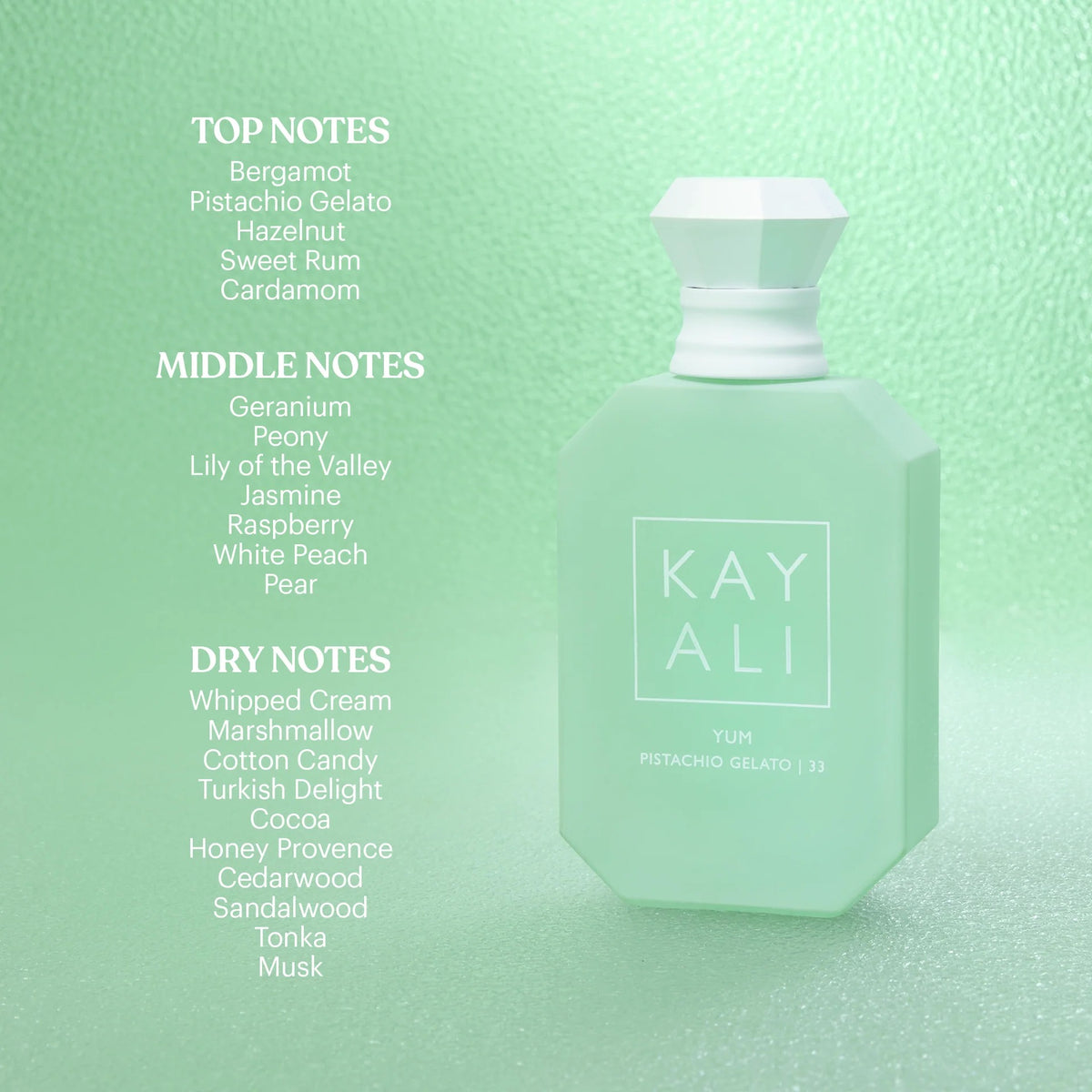 Kayali Yum Pistachio Gelato 33 EDP 100ML